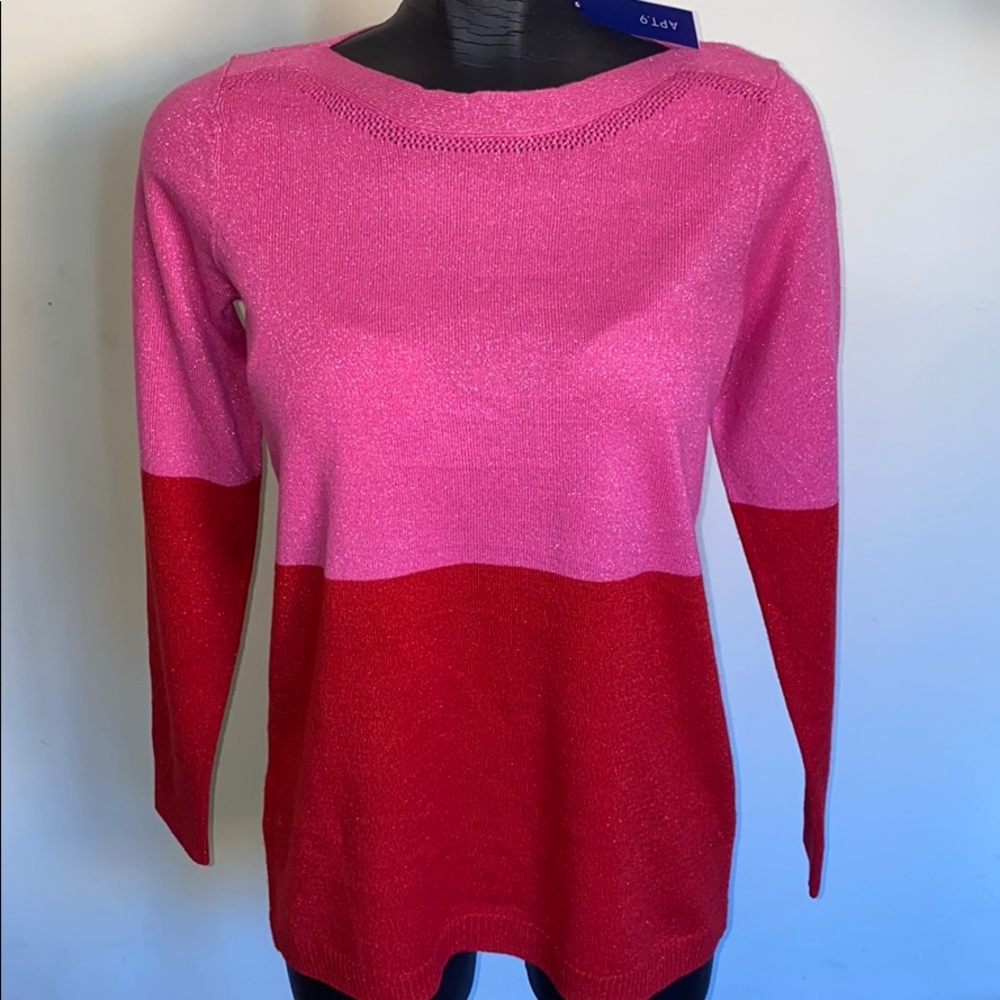 NWT APT. 9 pullover sweater